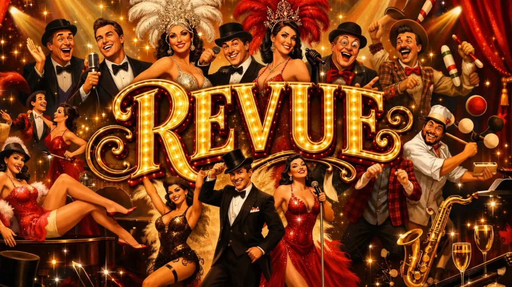 Coverafbeelding voor de voorstelling Revue, een productie van Theater Magique